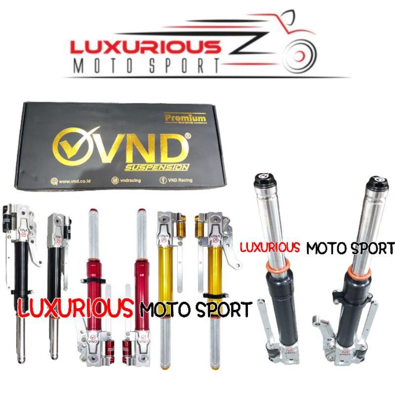 upside down vnd aerox155 shock tabung depan aerox 155 shock depan nvx