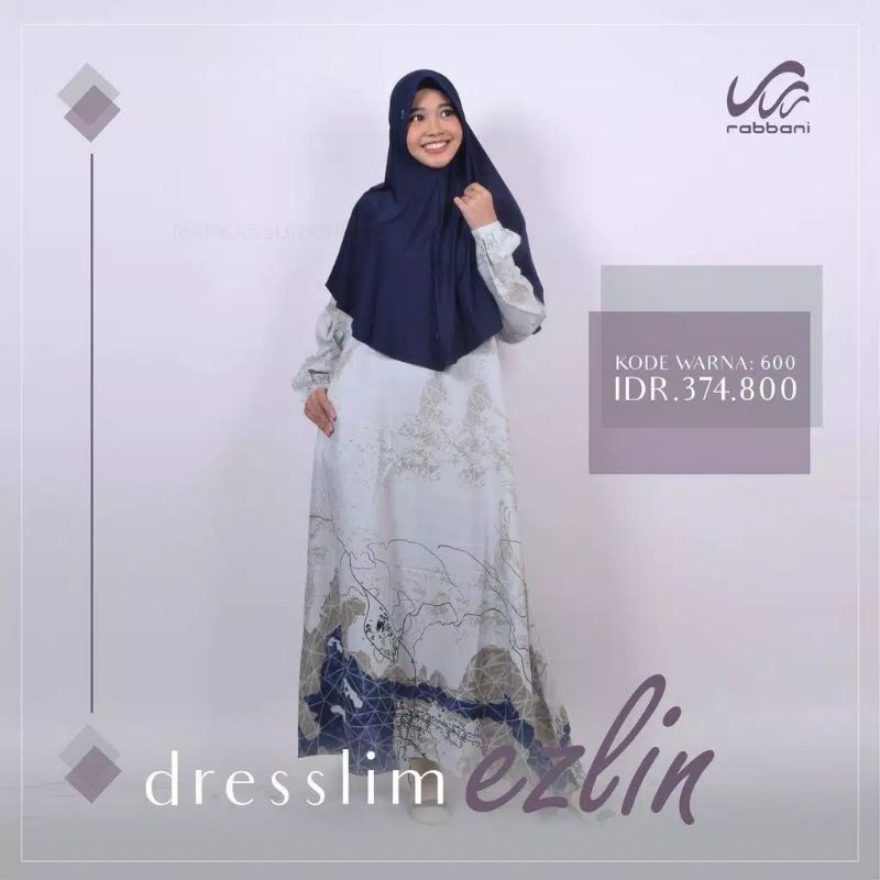 Dresslim Ezlin S - Rabbani Ori / Gamis dewasa