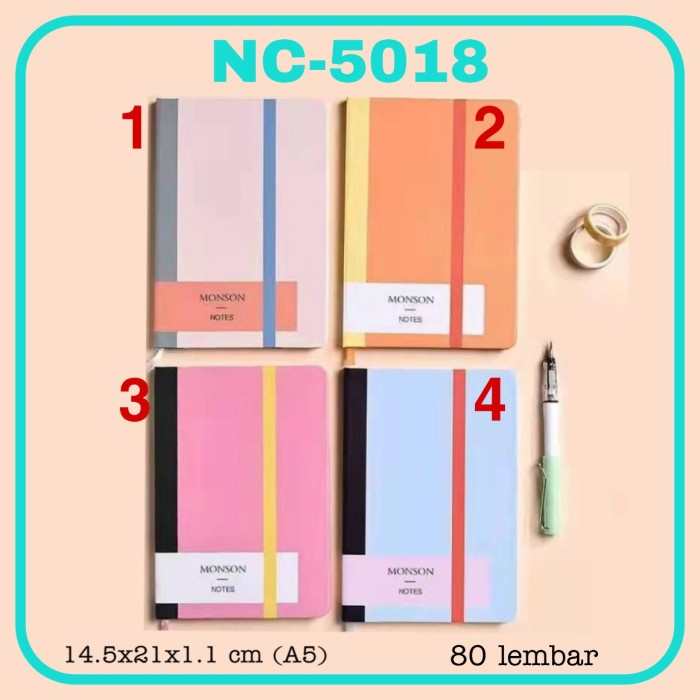 

Update Mj2 Notebook Tali Fancy A5 / Buku Catatan / Note Book Terlaris