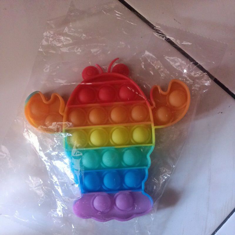 Pop it permainan anak-Kepiting lobster