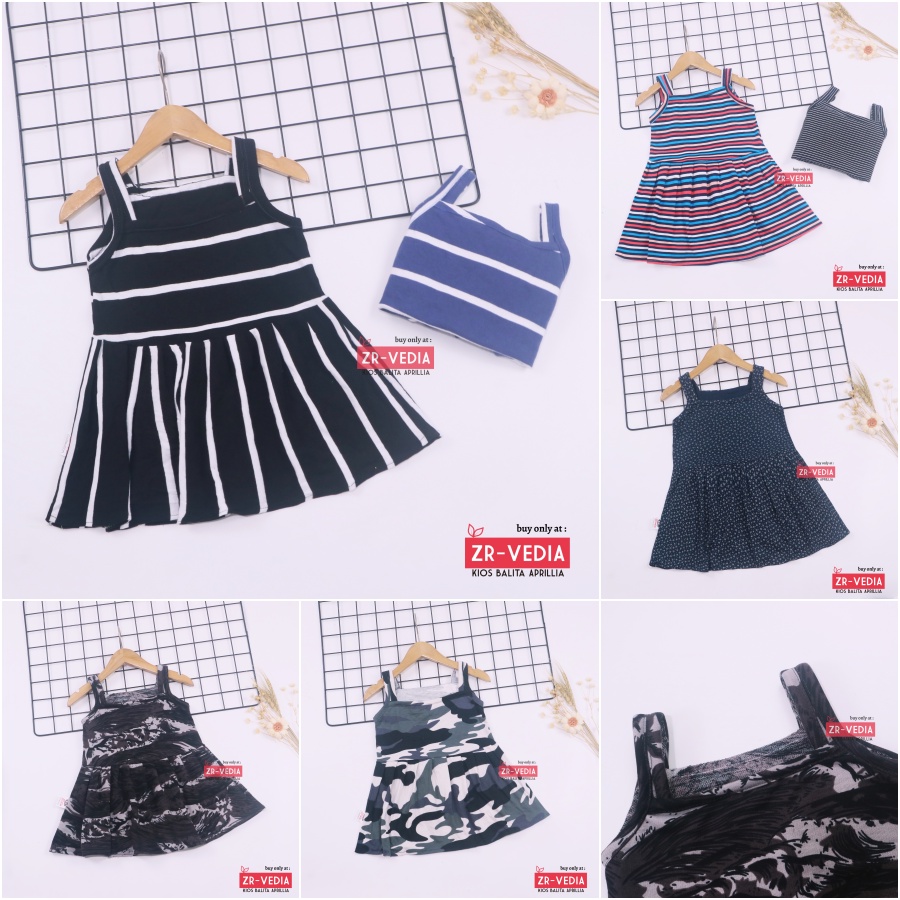 Dress Meymey uk 1-2 Tahun / Yukensi Balita Anak Perempuan Adem Dres Harian Murah Branded Motif Cewek kiosbalitaaprilia