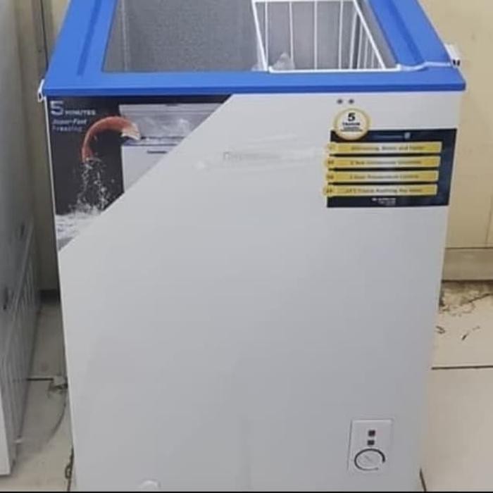 riajaya2020084- Freezer Box changhong 100 liter Berkualitas