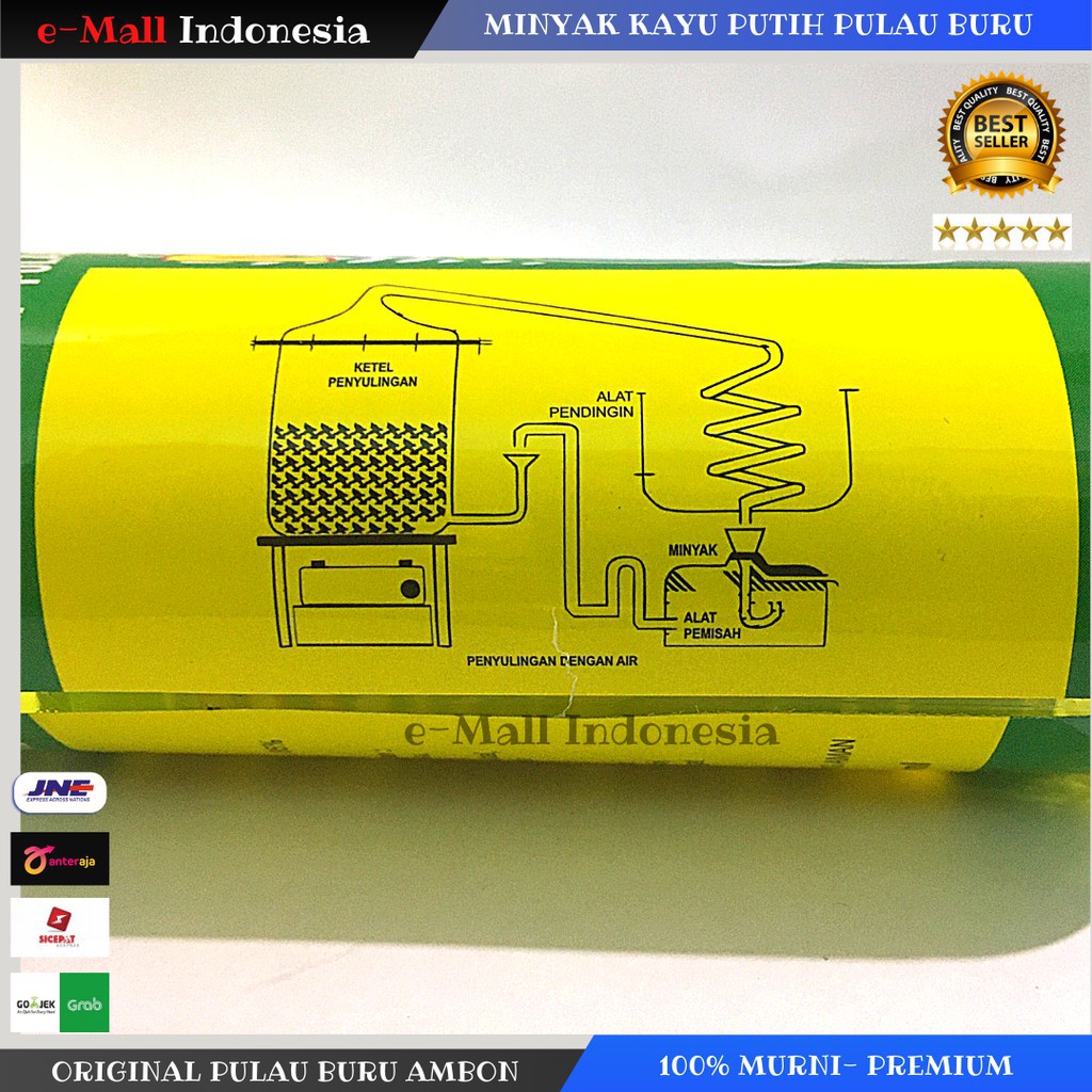 Minyak Sereh Asli Pulau Buru Ambon / Murni 100% Original / Botol Spray - 50 ml