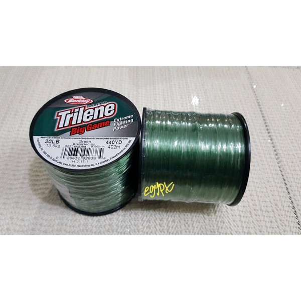 Penawaranspesial BERKLEY TRILENE BIG GAME WARNA GREEN BGQS30C 22 30LB SAP 1068359 Terlaris