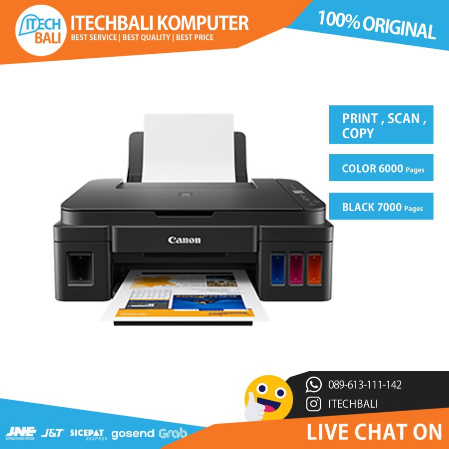 Canon G2010 Pixma Print Scan Copy Printer  | ITECHBALI