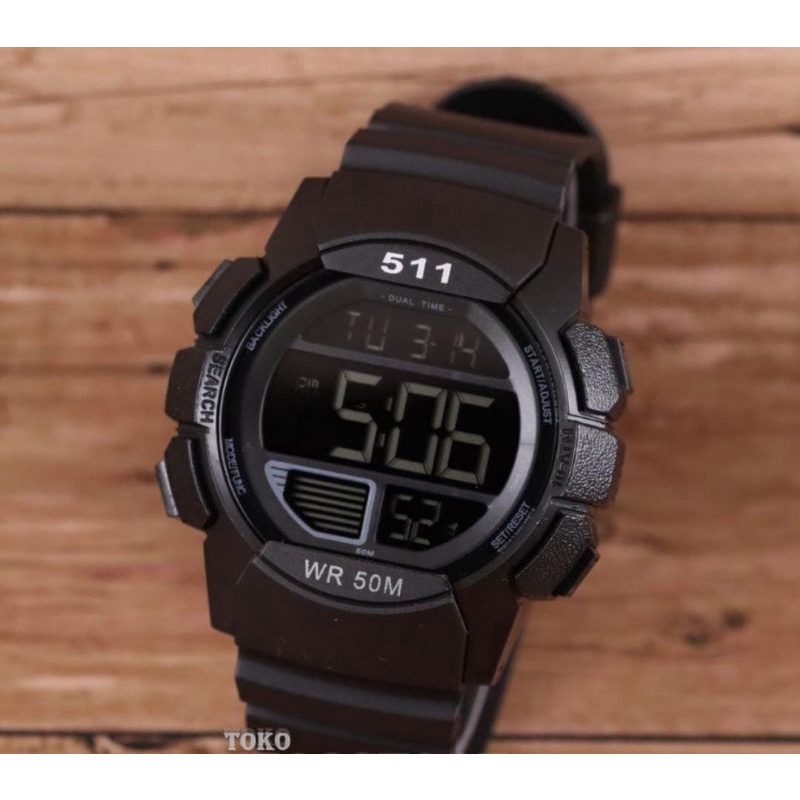 Jam Tangan 511 Terlaris Pria Jam Tangan Digital Led