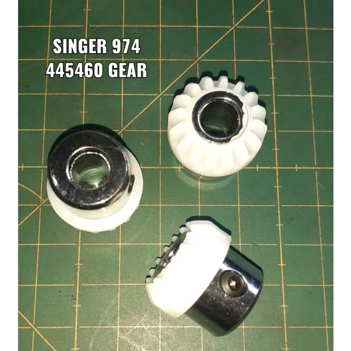 445460 GEAR MESIN JAHIT SEMI PORTABLE SINGER 974