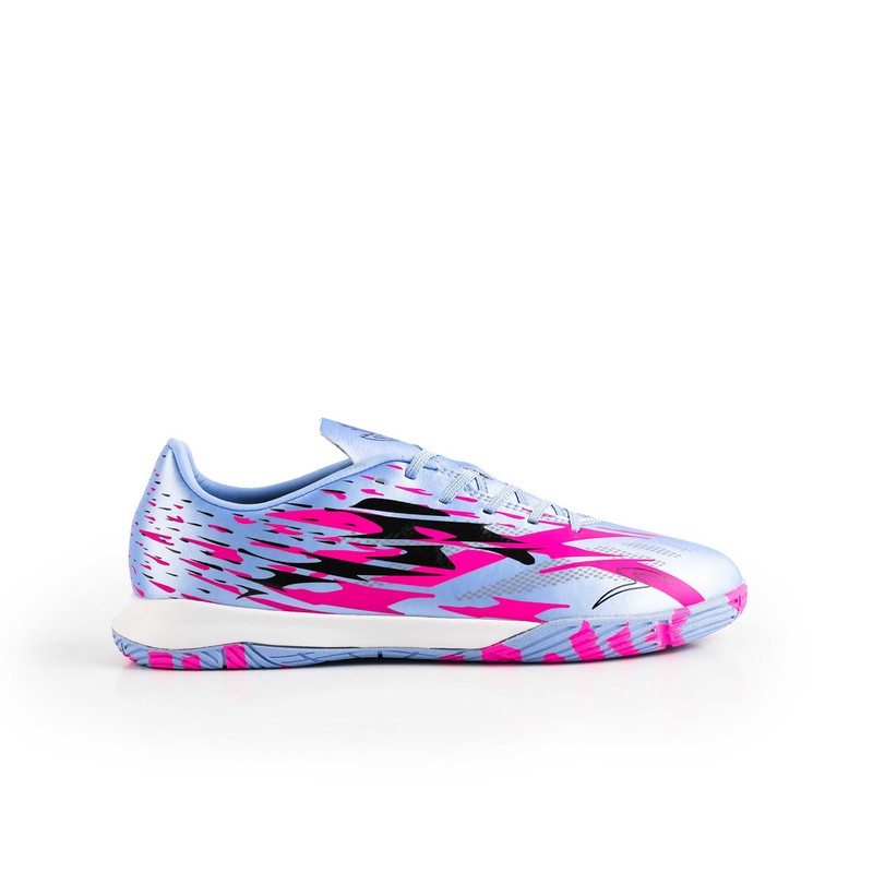 Specs Sepatu Futsal Accelerator Alpha Xtd Pro In Lilac Blue Pink Glo Black 402214