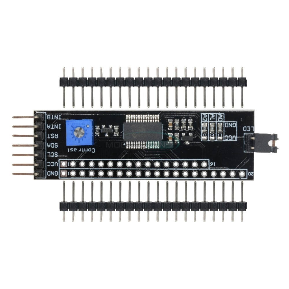 MCP23017 12864 128*64 LCD I2C IIC TWI SPI SERIAL INTERFACE ADAPTER