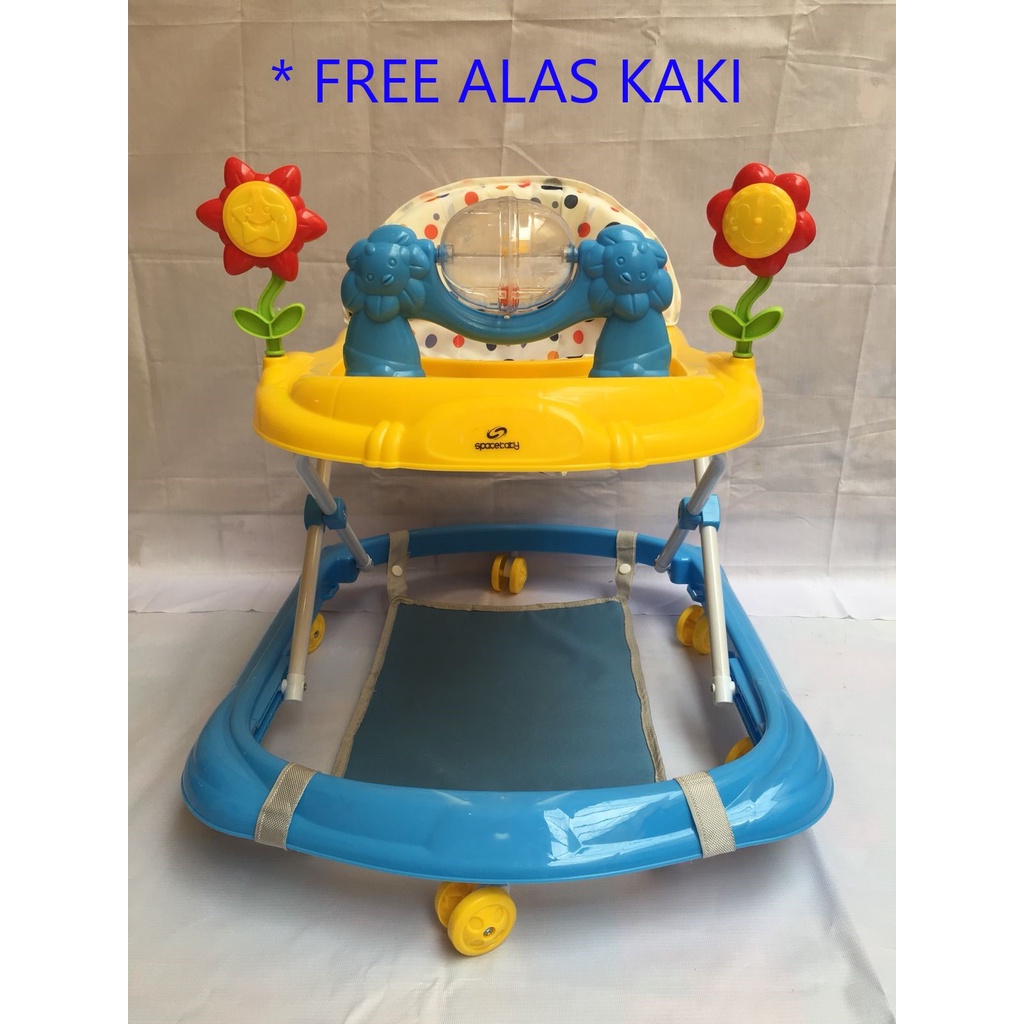 SPACE BABY Baby Walker SB 306 Roller &amp; Sunflower Toys SPACEBABY [ * FREE PACKING DUS ALAS ]