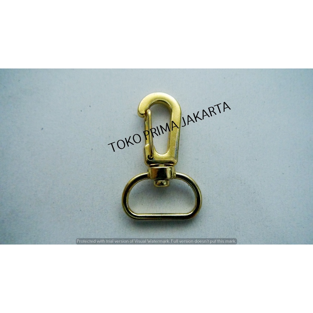 

AKSESORIS CANTELAN GANTUNGAN KOKOT KAITAN METAL BAG HOOK PENGAIT BESI 5294 MAS