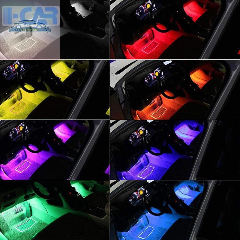 LAMPU LED KOLONG MOBIL RGB LAMPU DASHBOARD 16 WARNA REMOT + SENSOR MUSIC