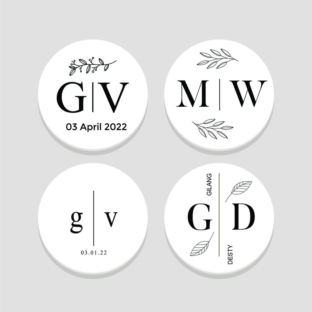 

Cetak Stiker Undangan/Wedding Custom - Desain Unik untuk Acara Spesial!
