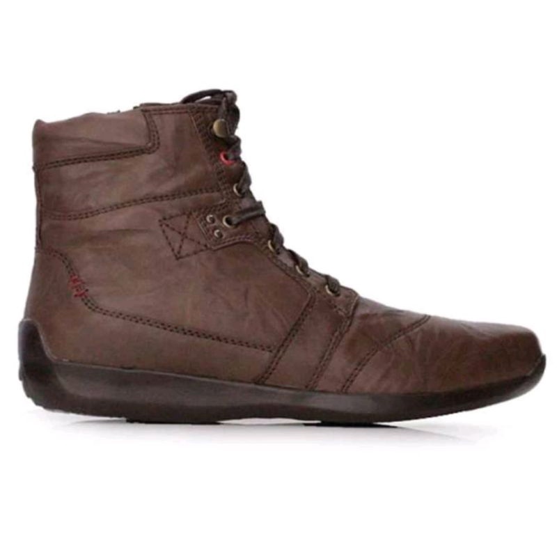 Gino Mariani Elario 6 Sepatu Boot Casual Coklat