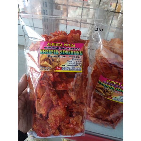 

Keripik Singkong Bumbu Balado kripik singkong pedas snack kiloan makanan pedas cemilan ndeso jadul cemilan enak