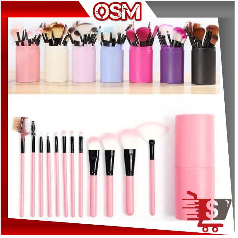 OSM - K173 Alat Make Up 12 Kuas / Make Up Tools / Brush