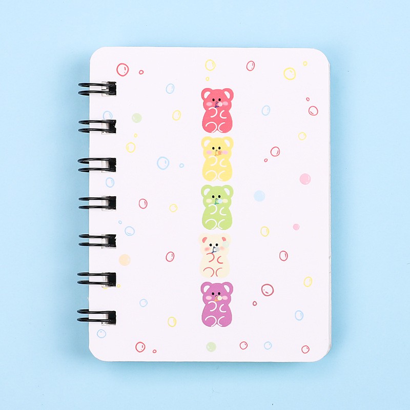 [DZ] ST232 - Note Book Spiral Buku Tulis Catatan Kecil Karakter Lucu-5 Mini Bear