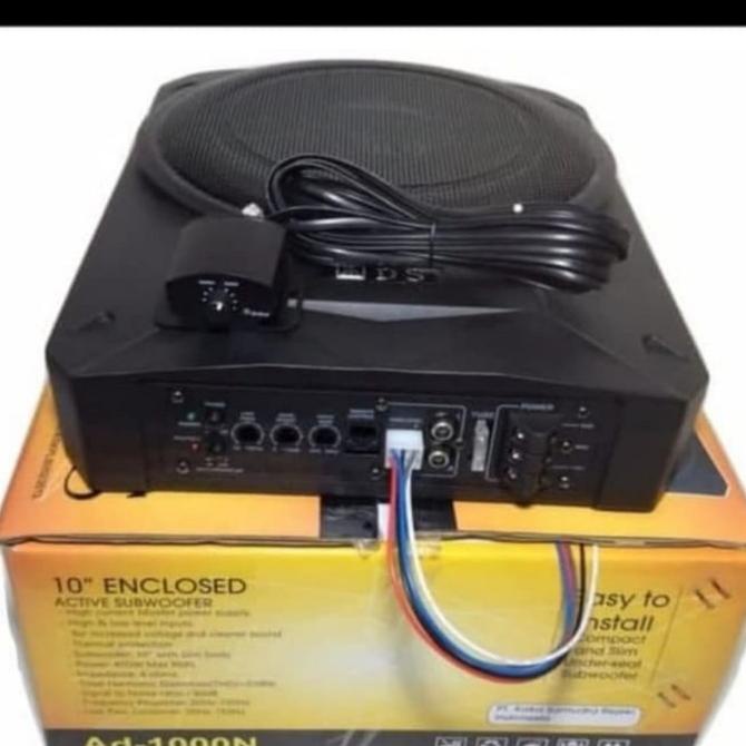 Subwoofer Aktif 10" Slim Kolong Jok Ads Ad 1000N