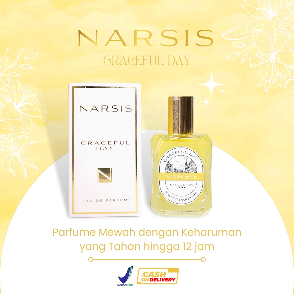 Parfume Wanita Narsis Graceful Day Eau de Perfume Parfum Wanita