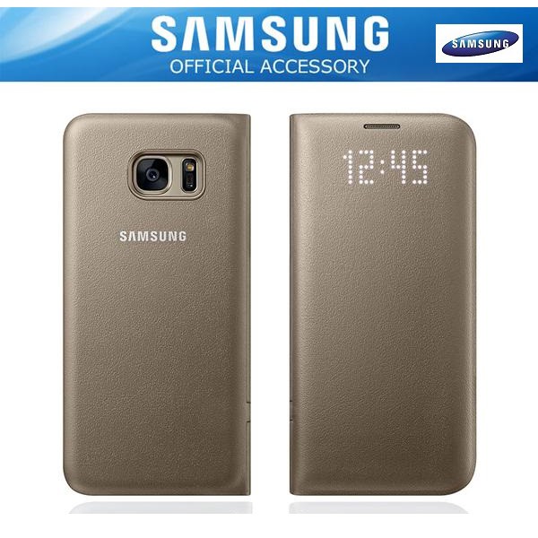 PROMO CASE SAMSUNG LED VIEW COVER GALAXY S7 EDGE ORIGINAL