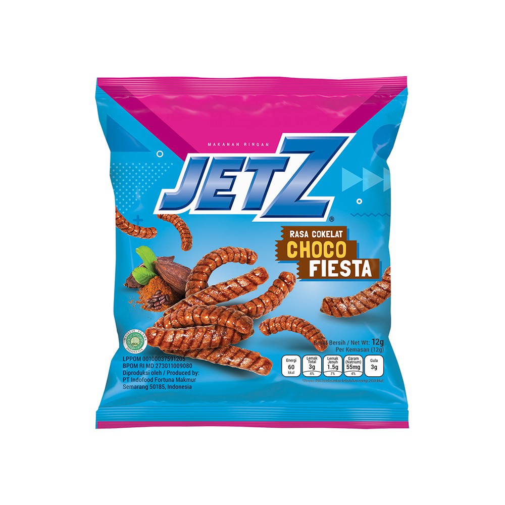 

Jetz Sweet Chocofiesta 12 Gr - 60 Pcs Promo Snack