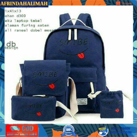 

TERBARU, TERMURAH- TAS SEKOLAH RANSEL SET GROSIR TAS WANITA MURAH