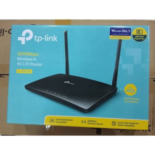 TP-Link TL-MR6400 Simcard  300Mbps Wifi N 4G LTE Router build-in 4G LTE Router modem