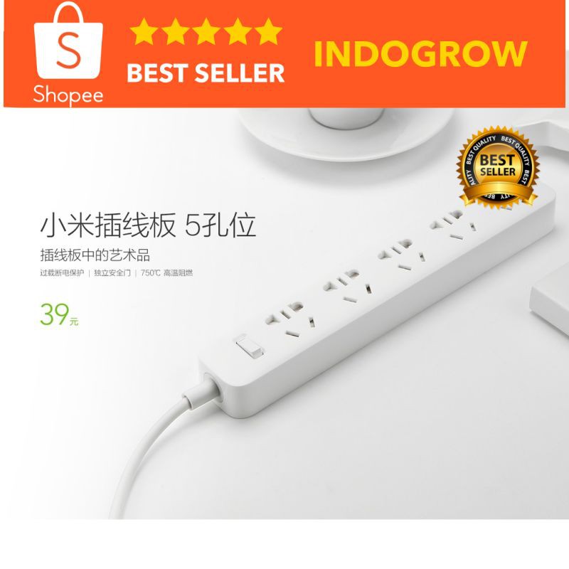 Xiaomi Mi Smart Power Strip 5 Plug indogrow