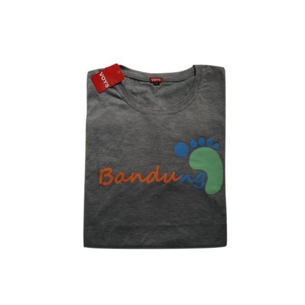 kaos oleh oleh bandung motif kaki