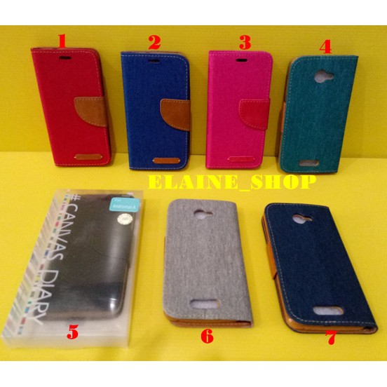 

SARUNG BUKU CANVAS SMARTFREN ANDROMEX A Andromax A FLIPCOVER CANVAS DIARY