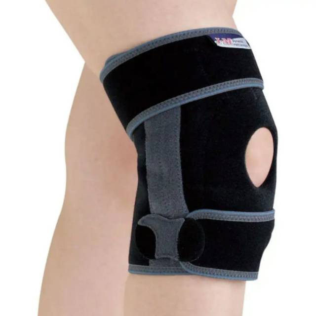 KNEE SUPPORT WITH SILICONE PAD ES 7A91 . DEKKER LUTUT DENGAN SILICONE PAD ES 79A1