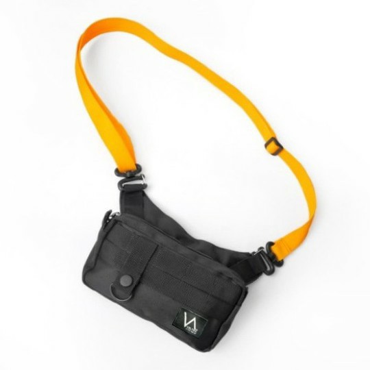 Tas Selempang Pria Keren Waistbag Men Slempang Cowok Outdoor / Tas Pinggang Kerja Sport  A14