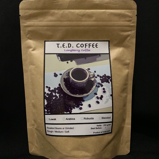 

Kopi / Coffee Longberry