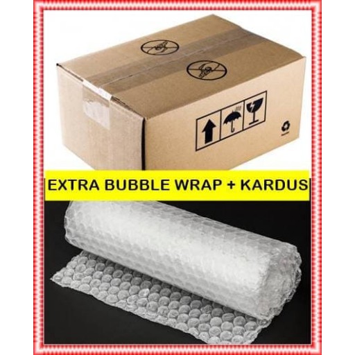 Packing Premium Barang Elektronik | Kardus + Bubble Wrap