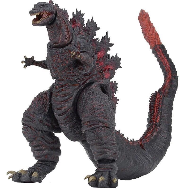 Monster PVC Godzilla King 7 &quot;Shin Action Figure Desktop Hadiah Model Mainan Ornamen