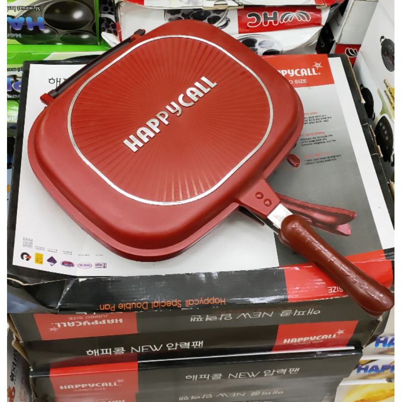 Happy Call Double Pan Original Jumbo 32cm Asli