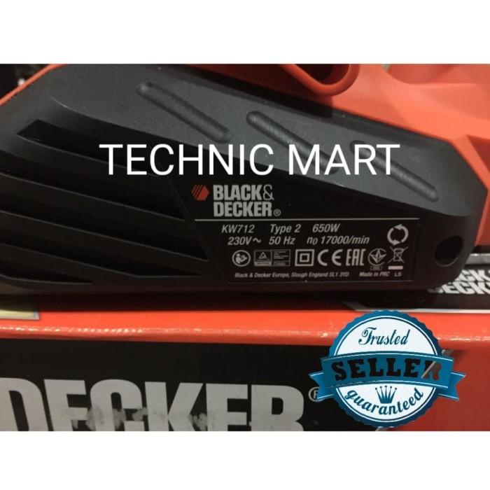 Black + Decker KW712 Planer/ Mesin Serut 650W