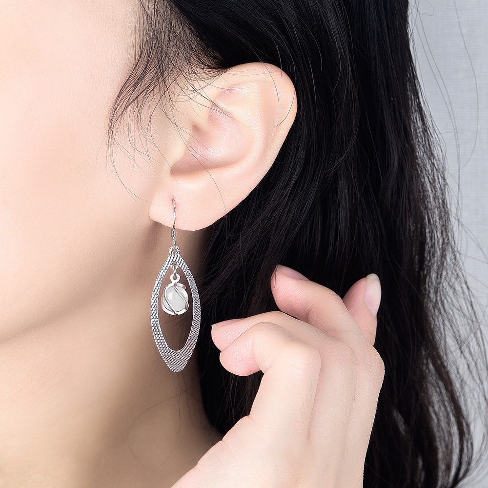 Anting Perak 925 Wanita Kupu-kupu Anting-Anting Peri Perhiasan Fashion