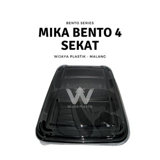 Mika Bento / Mika Bento sekat 4 / Tray Bento / Kotak Makan / Wadah