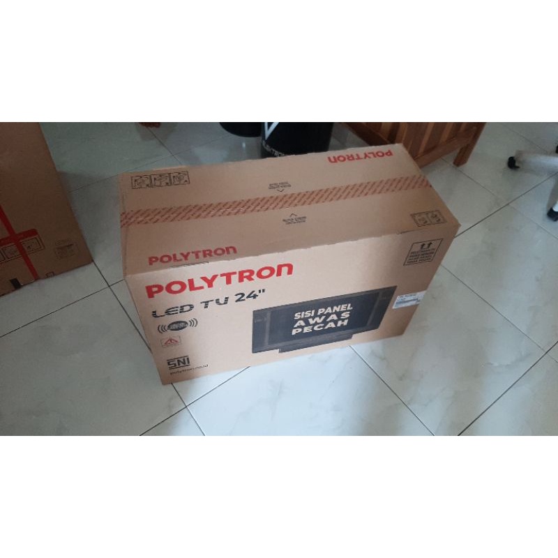 POLYTRON LED tv digital 24 inc Semi tabung