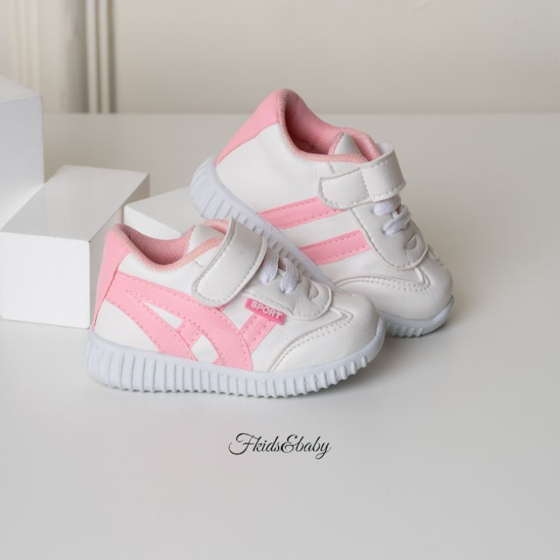 Fkids&amp;baby - Sepatu anak sport - LIST PINK