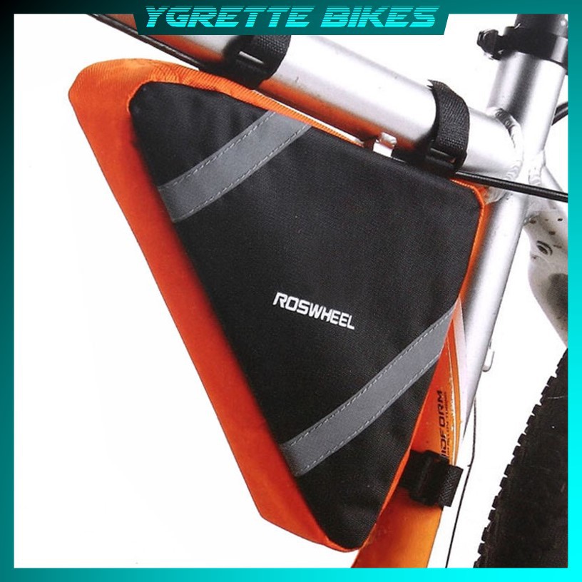 YGRETTE - Roswheel Tas Sepeda Segitiga - 12490 - Orange