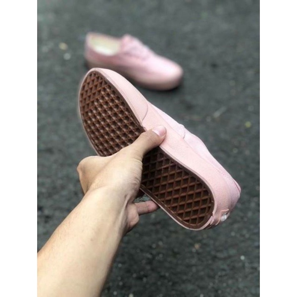 Sepatu Vans Authentic Peach Wanita BNIB Premium Pink Limeted