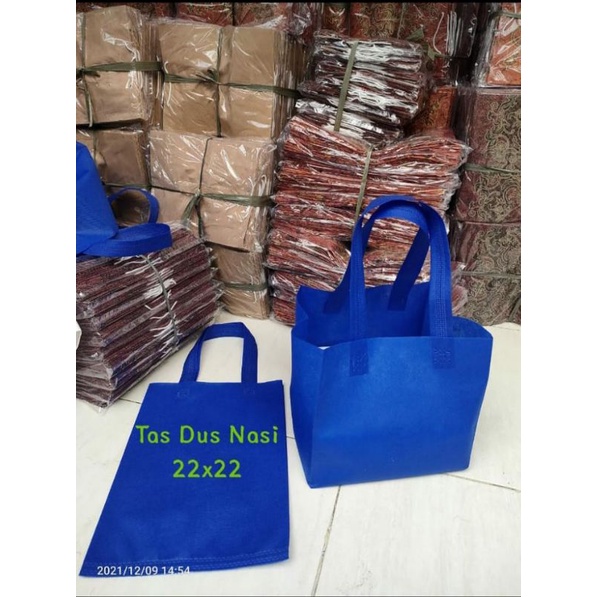 Tas nasi box, tas nasi kotak 22x22, tas aqiqah nasi kotak, HLS , tas hajatan