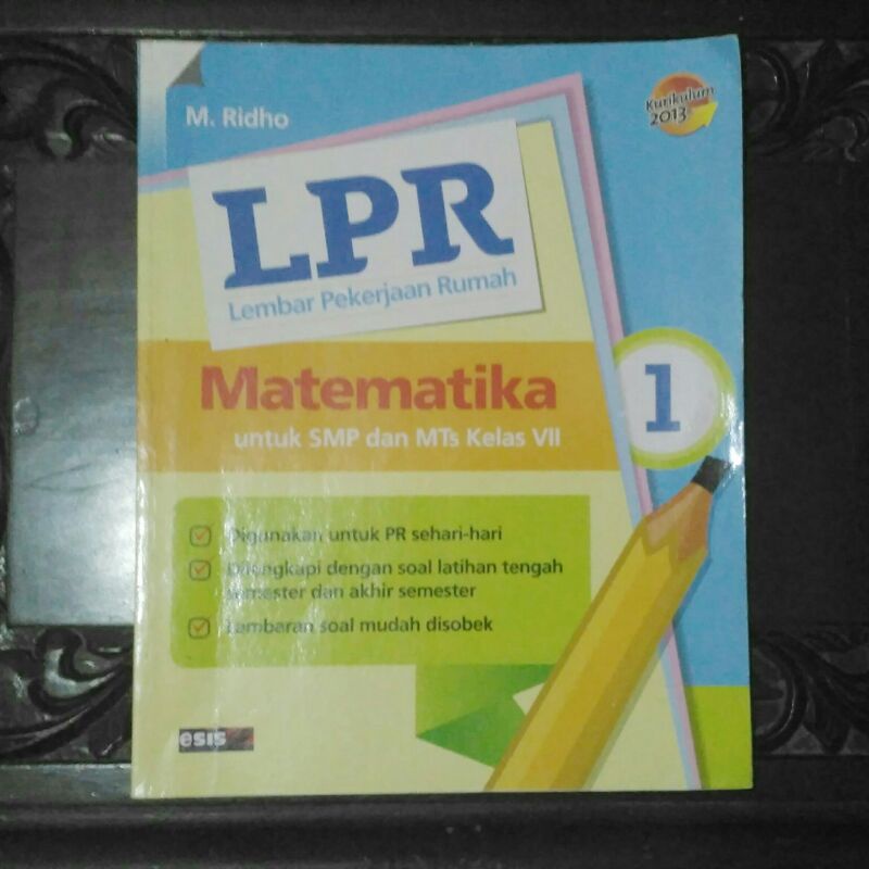 [PRELOVED BUKU] Buku LPR latihan soal Matematika kelas 7 SMP
