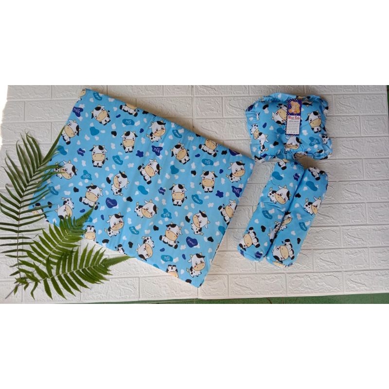 SET MATRAS BAYI JUMBO (1Bantal+2guling) karakter