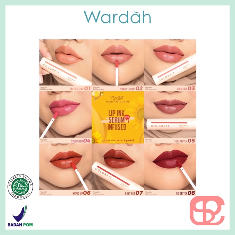 Wardah Colorfit Lip Ink Serum Infused