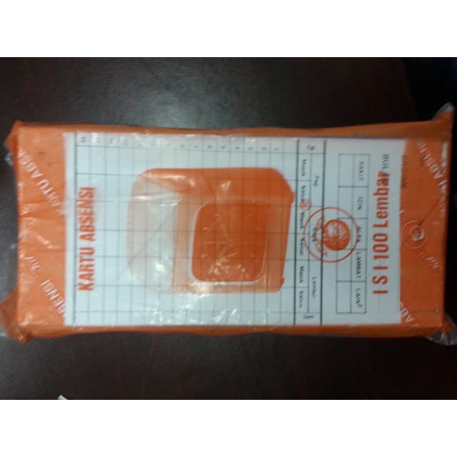 

Kartu Absensi ceklok-tangGo bagus