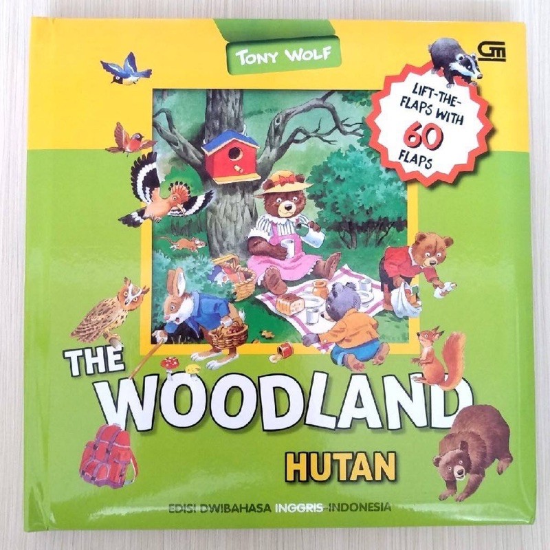 TONY WOLF - THE WOODLAND BILINGUAL BOOK