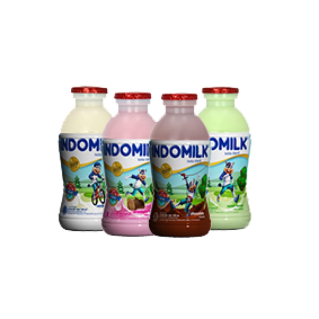 Jual Indomilk Susu Uht Ml Botol All Varian Shopee Indonesia